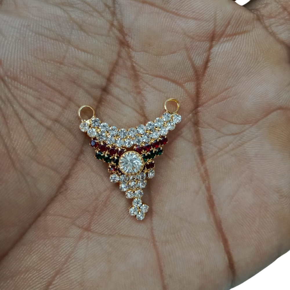 Stone Decorated Mala For Laddu Gopal (3CM) Deity Ornament (Laddu Gopal)