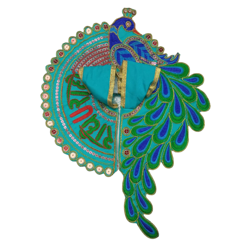 Mahashringar Laddu Gopal Designer Dress | Size 5 | Sea Green Color | Occasion