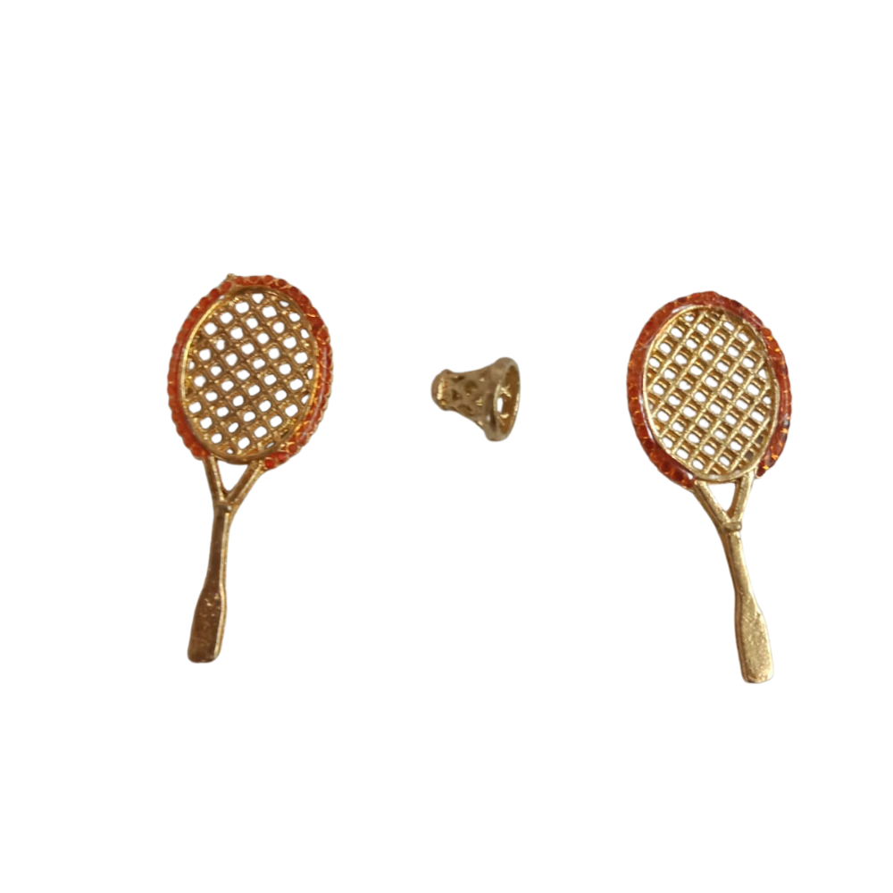 Badminton - Metal Toys for Laddu Gopal Ji