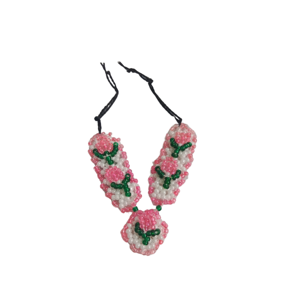 Beads Decorated Laddu Gopal Mala (5.5 CM) Deity Ornament | Laddu Gopal Mala