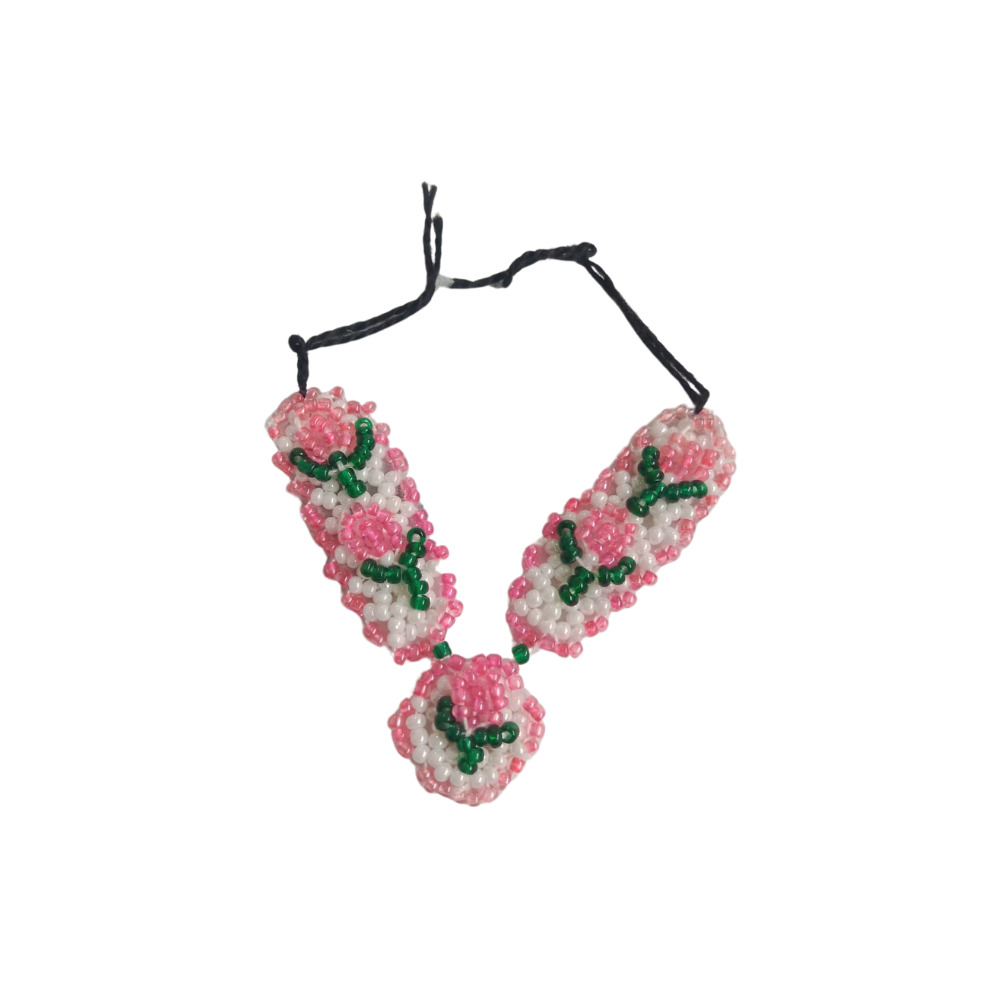 Beads Decorated Laddu Gopal Mala (5.5 CM) Deity Ornament | Laddu Gopal Mala