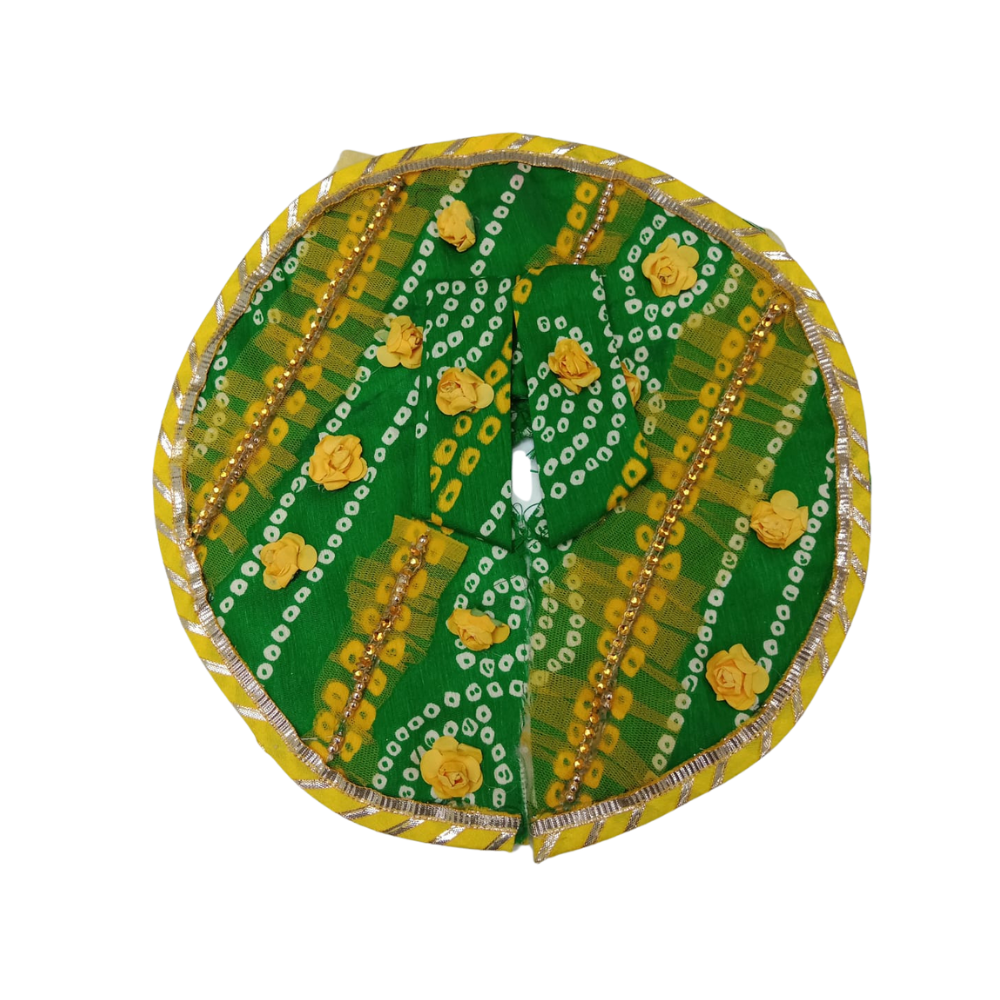 Kanha ji Flower decorated Dress | Summer Special Dress | Size 5