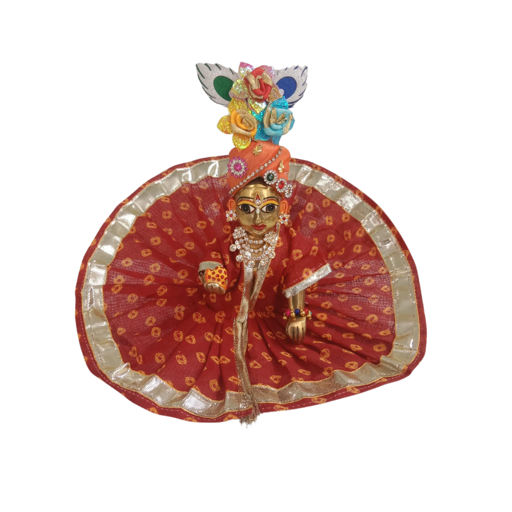 Laddu Gopal Cotton Dress