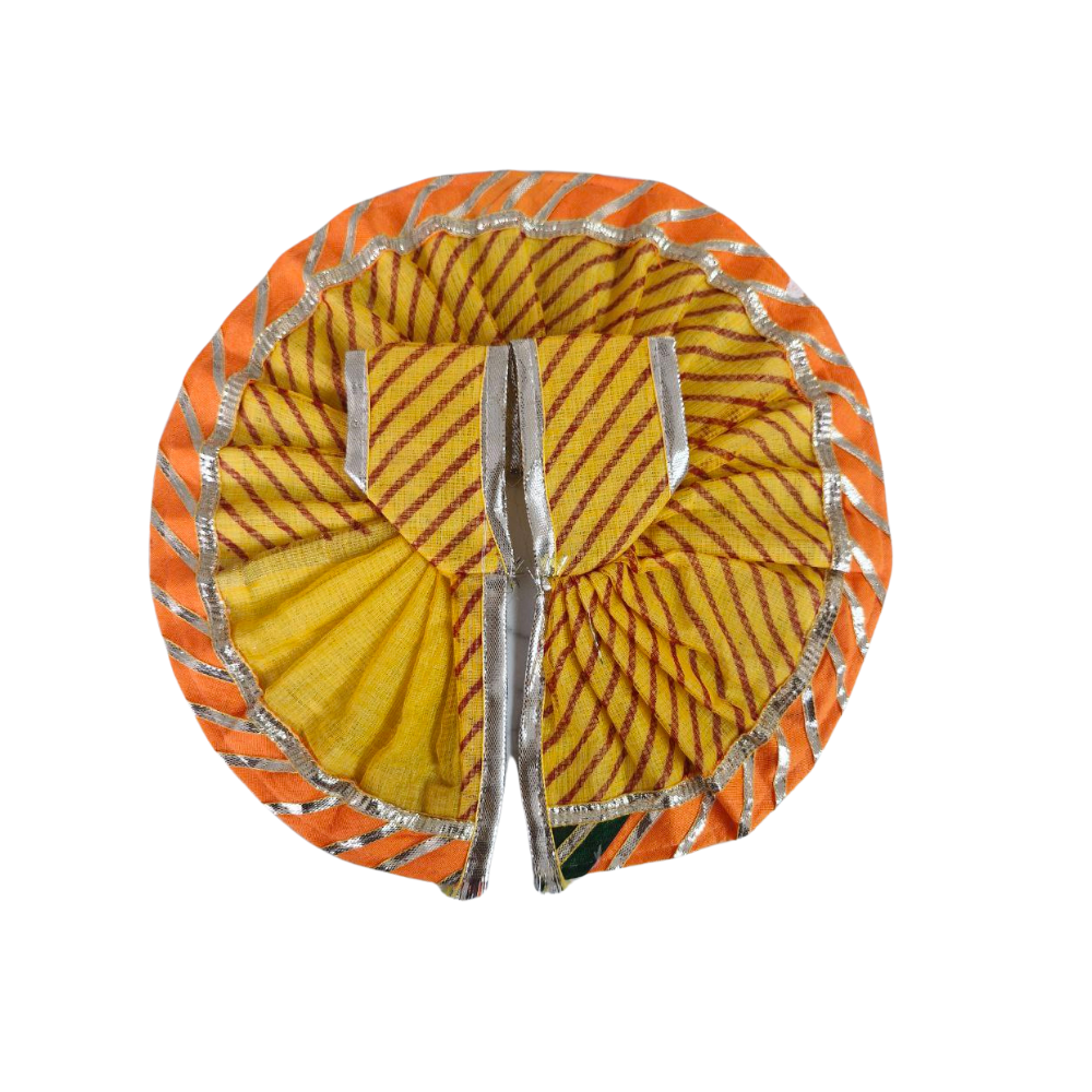 Mahashringar Summer Special Laddu Gopal Dress | Size 5 | Yellow Color