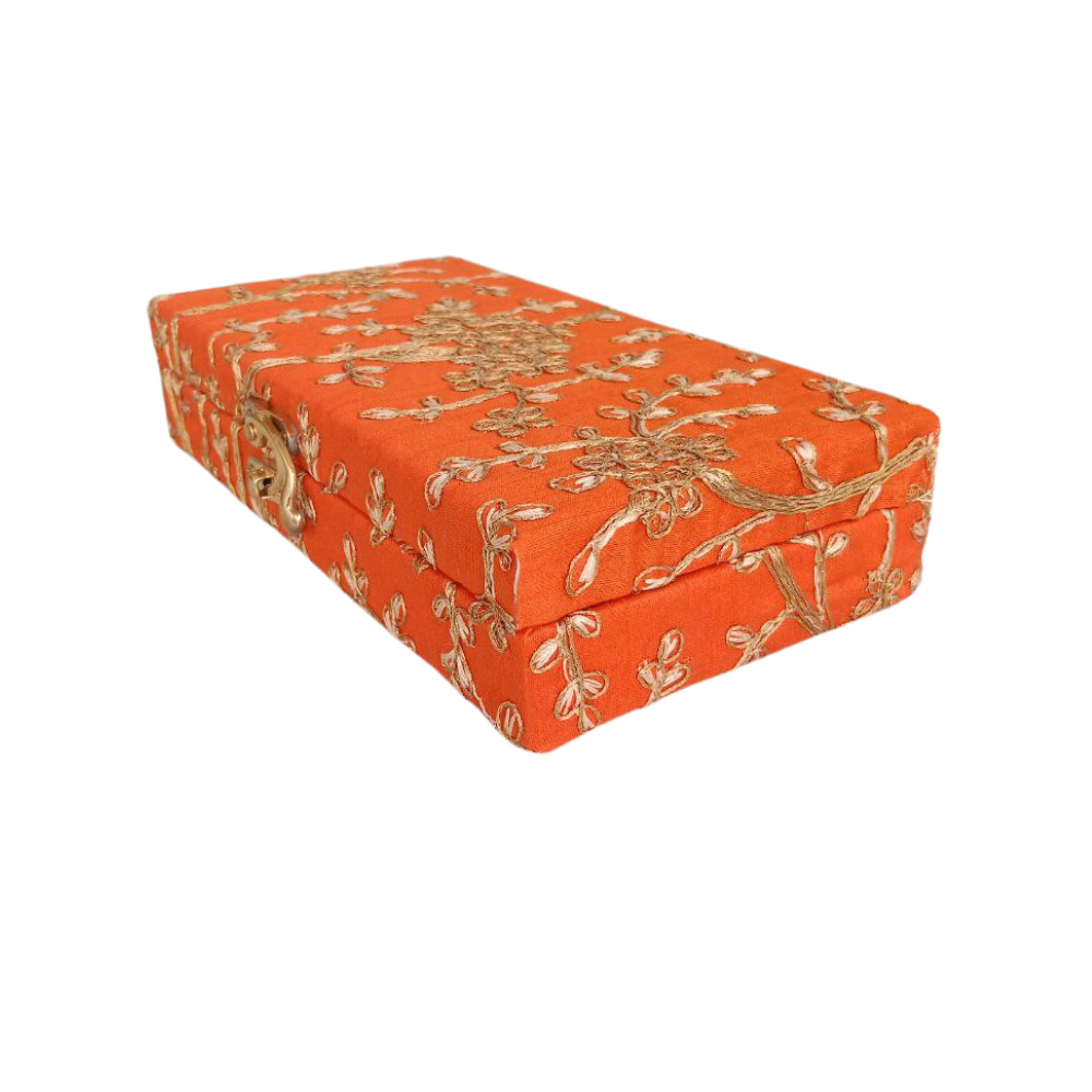 Mahashringar Women Embroidery Design Jewellery Box