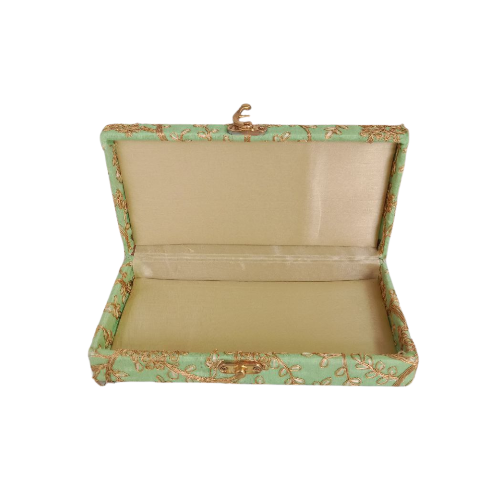 Mahashringar Women Embroidery Design Jewellery Box