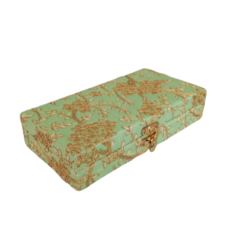 Mahashringar Women Embroidery Design Jewellery Box