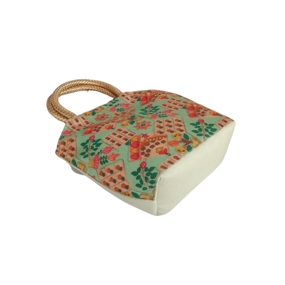 Mahashringar Women Hand-held Bag | Embroidery Design Bag
