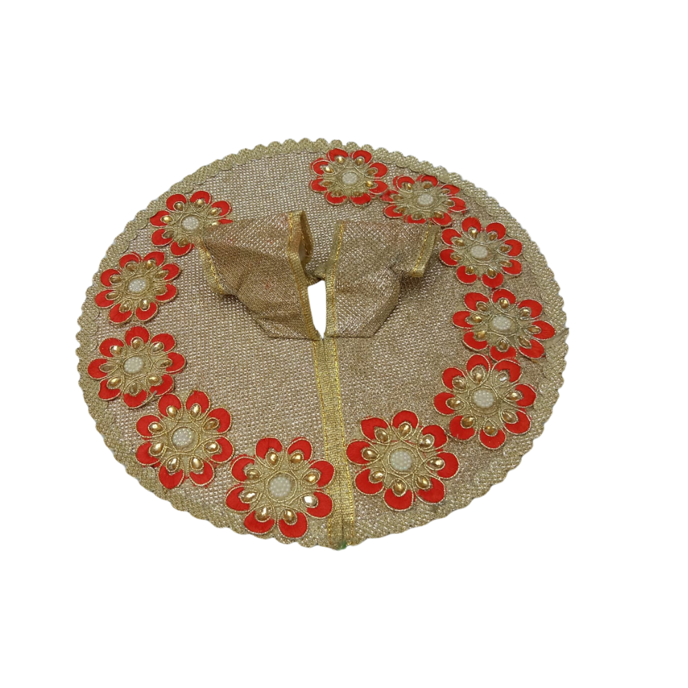 Laddu Gopal Zari Embroidery Design Dress | Size 5 | Occasion