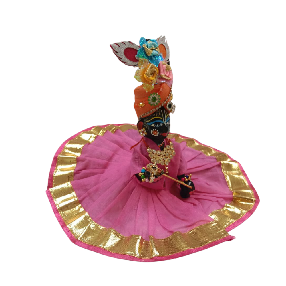 Summer Special Laddu Gopal Cotton Dress | Size- 5