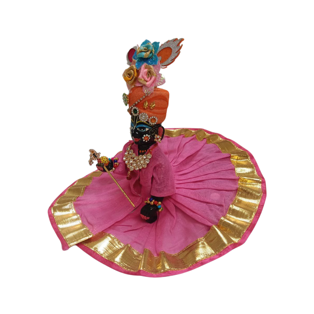 Summer Special Laddu Gopal Cotton Dress | Size- 5