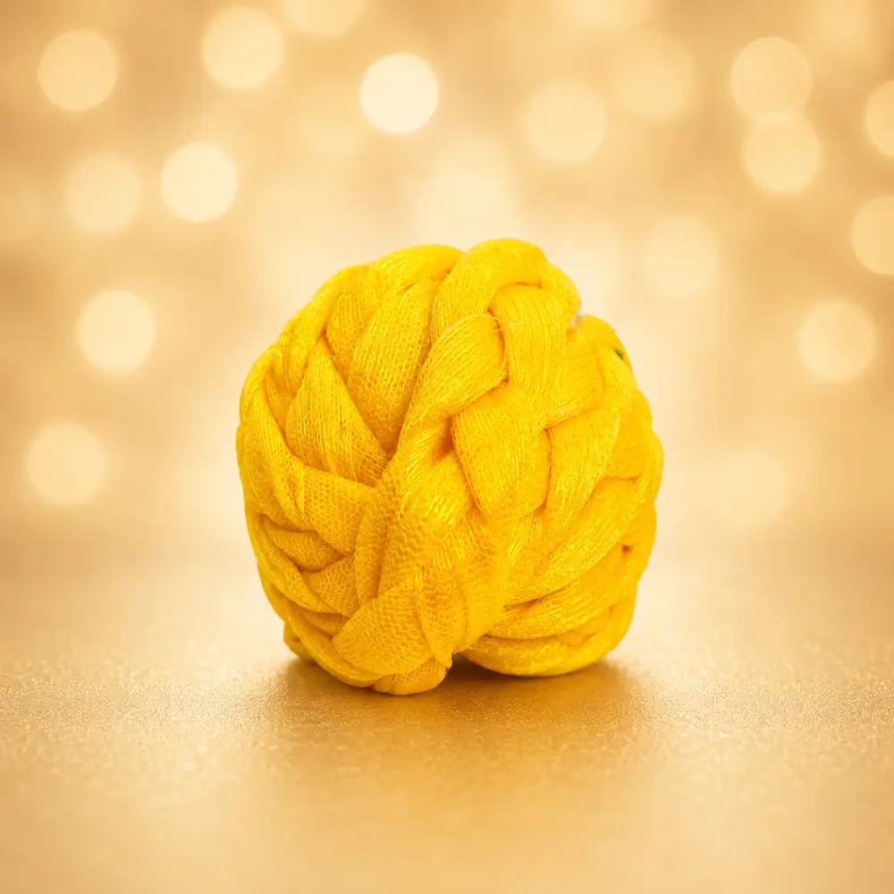 laddu gopal yellow pagdi front view