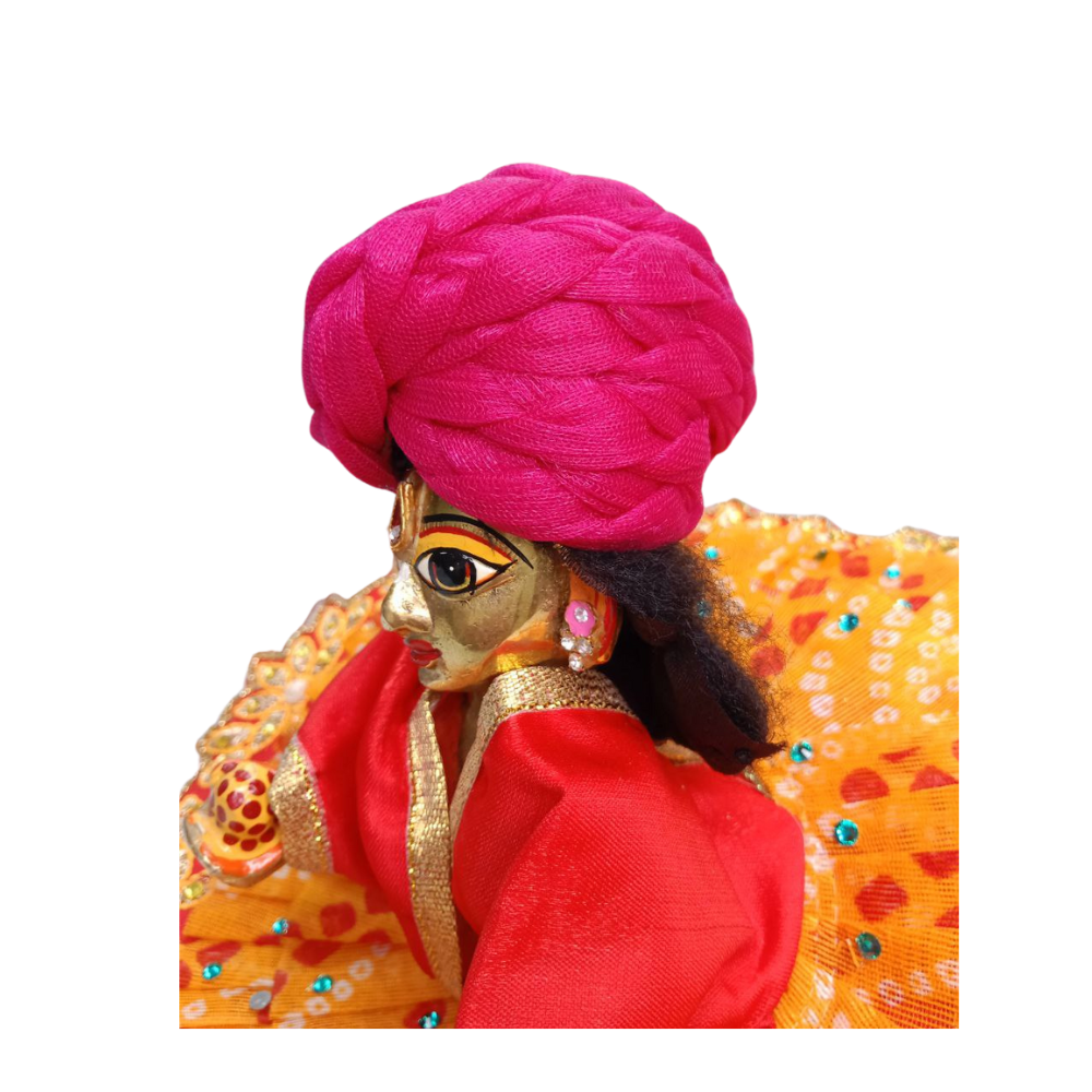 Laddu Gopal Pagdi, Pink Color Mukut (4)