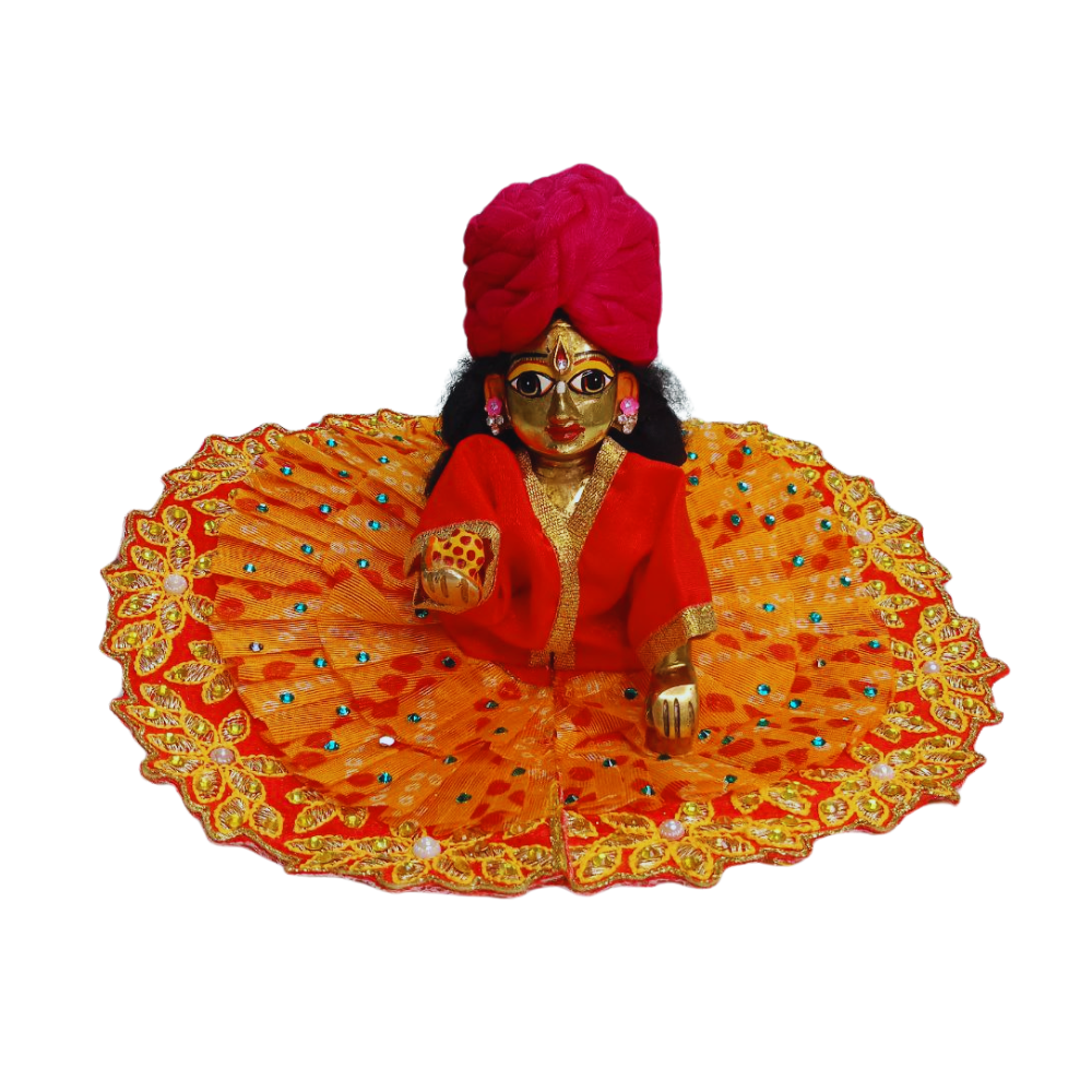 Laddu Gopal Pagdi, Pink Color Mukut
