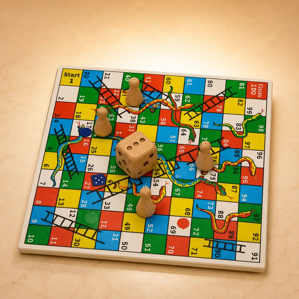 Snake and Ladder Game Accessory for Laddu Gopal