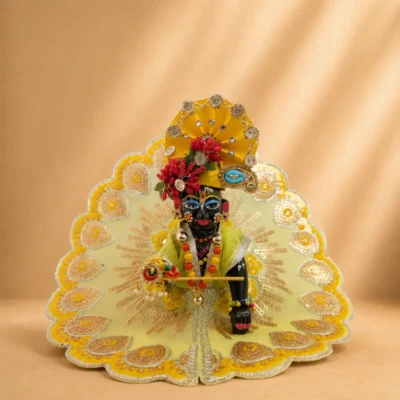 yellow laddu gopal designer dress