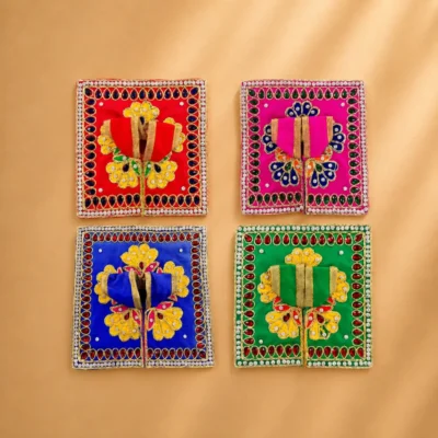 laddu gopal dress color variants red pink blue green