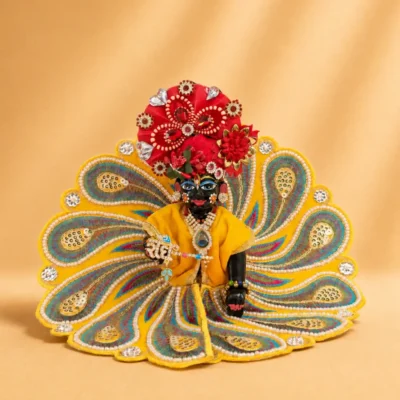 Yellow Peacock Embroidery Dress