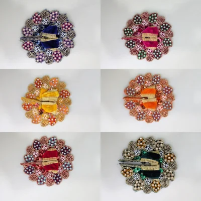 0 Ladoo Gopal Heavy Velvet Poshak Multicolor Designer Kanha Ji Dress Combo