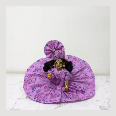 lavender purple floral laddu gopal summer dress size 0 1 2 4 5.webp