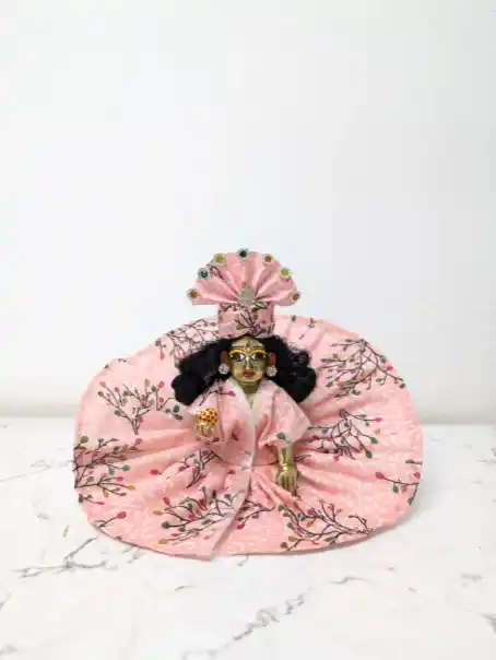 kanha ji size 2 pink cotton floral print summer poshak