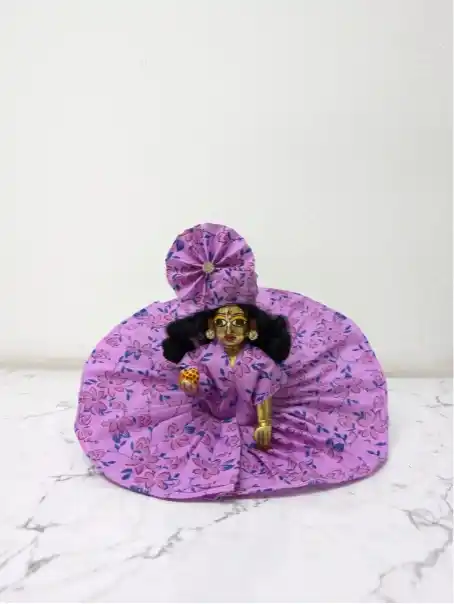 lavender purple floral laddu gopal summer dress size 0 1 2 4 5