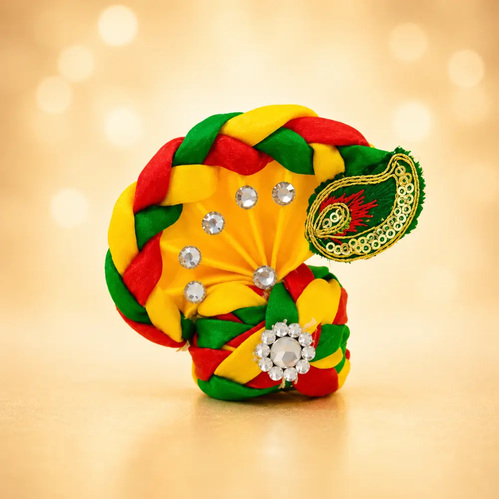 laddu gopal festival special pagdi on laddu gopal