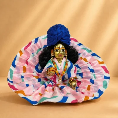 multicolor cotton laddu gopal poshak
