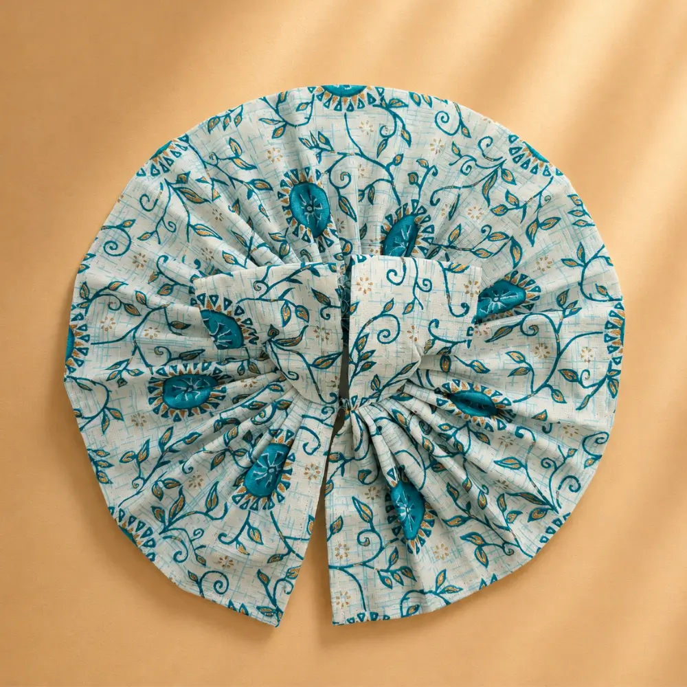 handmade blue krishna poshak