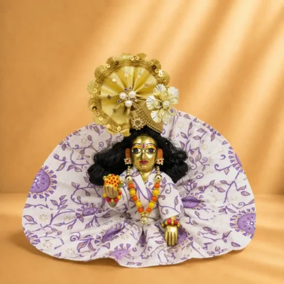 purple laddu gopal summer dress