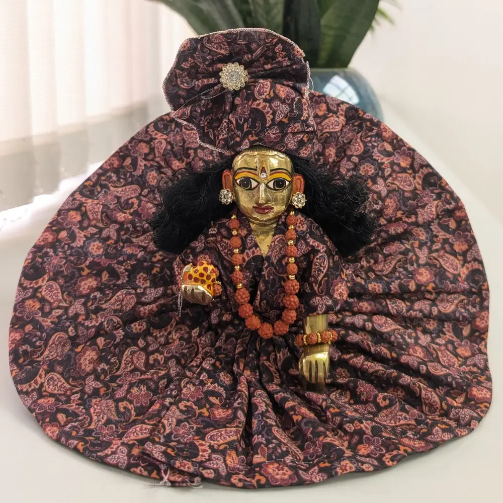Stylish Laddu Gopal Summer Poshak with Mukut