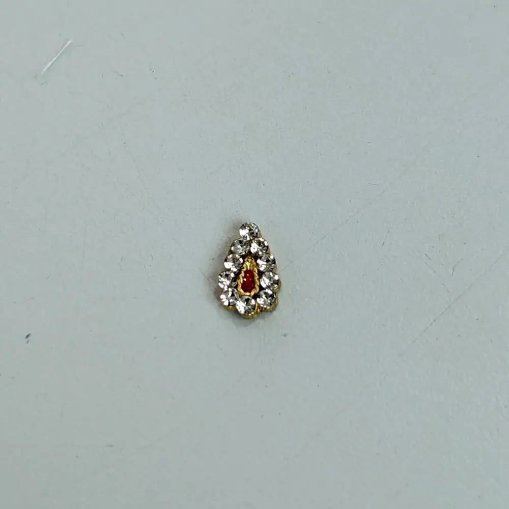 Mahashringar Laddu Gopal Tilak for Size 2 3 4 Diamond Stone Vaishnav Tilak for Bal Gopal Shringar