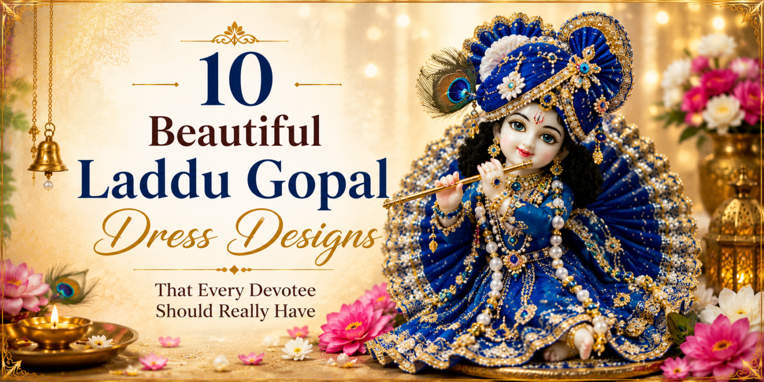 10 Beautiful Laddu Gopal Dress Designs That Every Devotee Should Really Have
